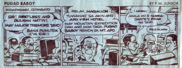 Apo View Hotel in Pugad Baboy comic strip