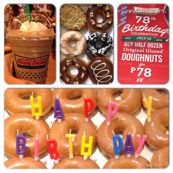 Happy 78th birthday, Krispy Kreme!