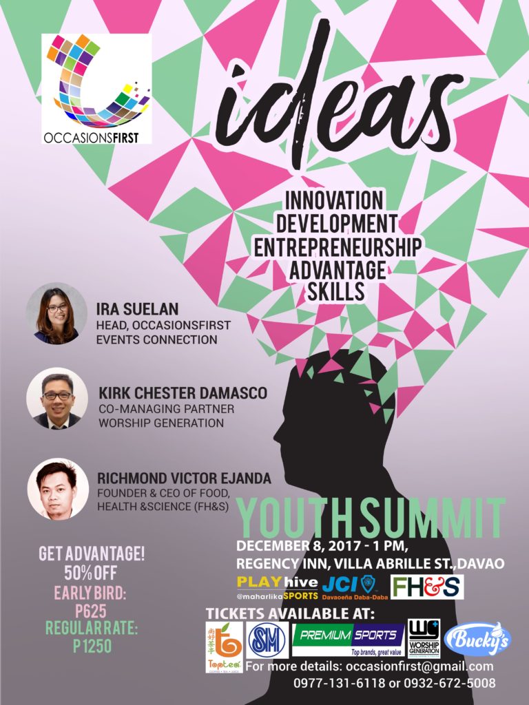 IDEAS youth summit occasionsfirst