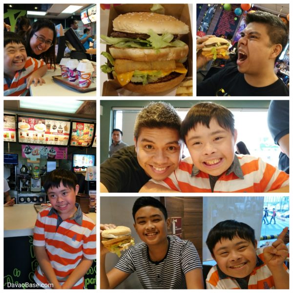 Little Joachim shares McDo Secret Menu burgers with the family!
