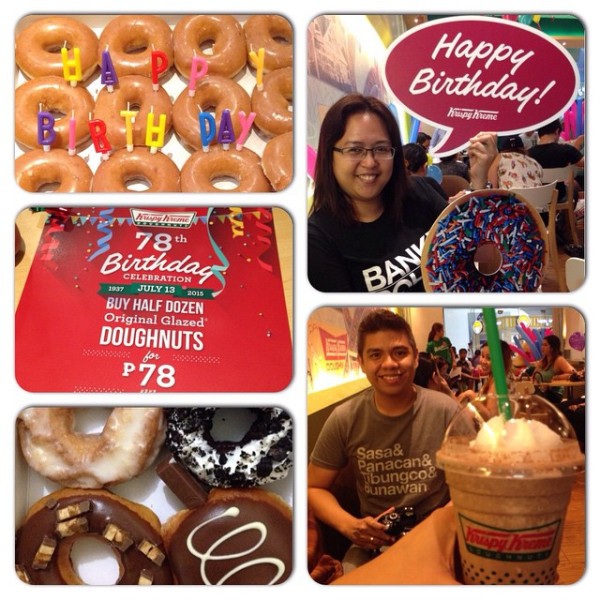 Happy birthday, Krispy Kreme!