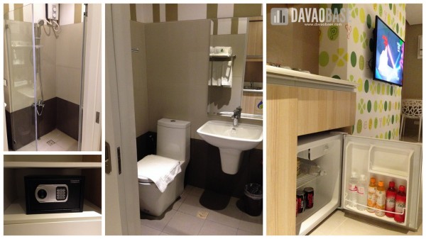 Amenities inside the Happy Room at Injap Tower Hotel