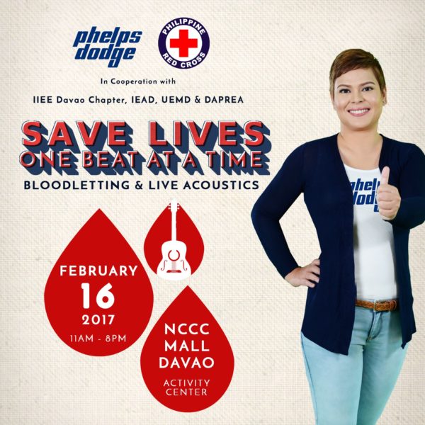 phelps dodge red cross bloodletting drive save lives one beat at a time