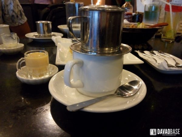 vietnamese coffee at hanoi davao