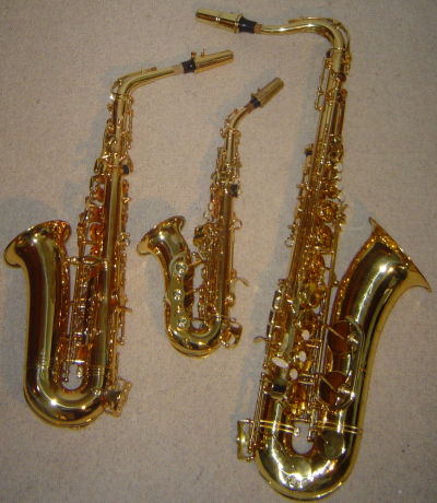 saxophones