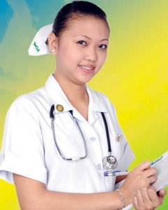 Nurse (photo taken from http://www.philnursingexpo.com/pnoce3.html)