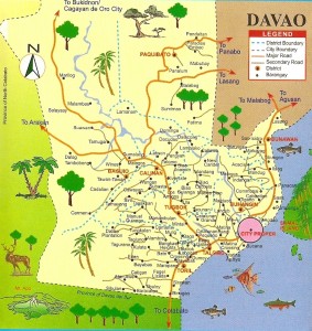 davao map