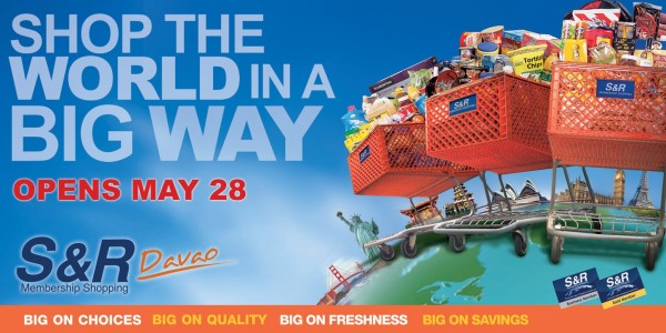 S&R Davao Membership Shopping Opens May 28