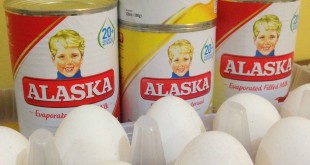 Alaska milk and eggs