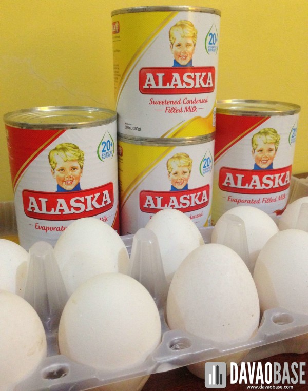 Alaska milk and eggs