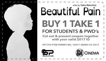 Beautiful Pain buy one get one coupon for SM City Davao