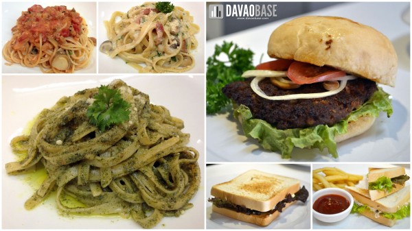 Diners Venue pasta sandwiches