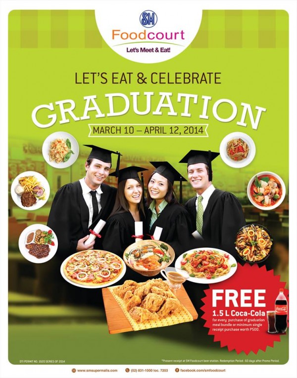 SM Davao Food Court graduation promo