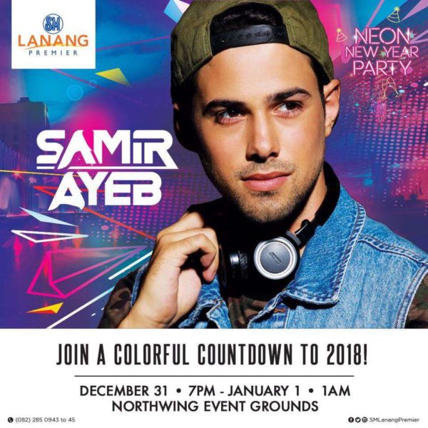 SM Lanang Neon New Year Party Samir Ayeb