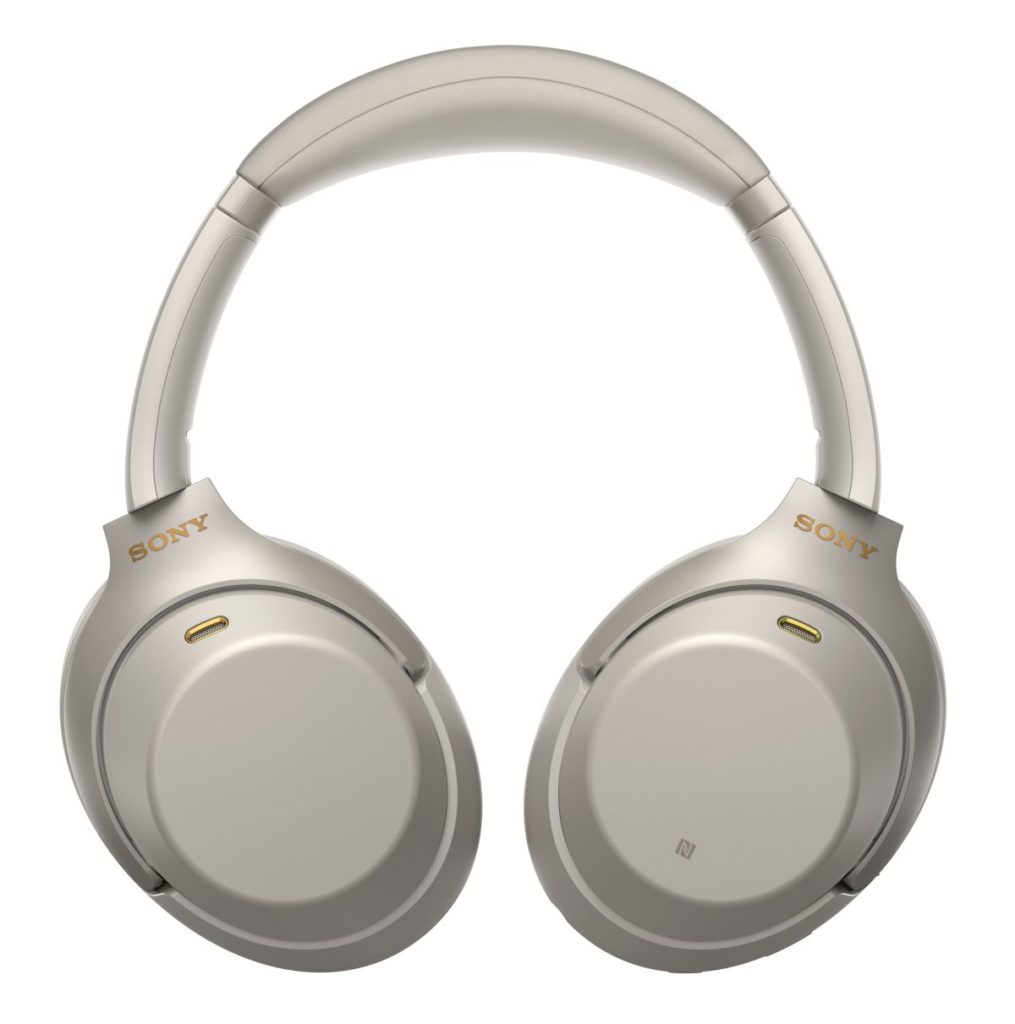 Sony WH-1000XM3 headphones in white