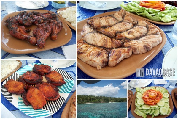 davao city tour food during samal diving