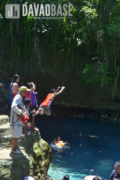diving in Enchanted River