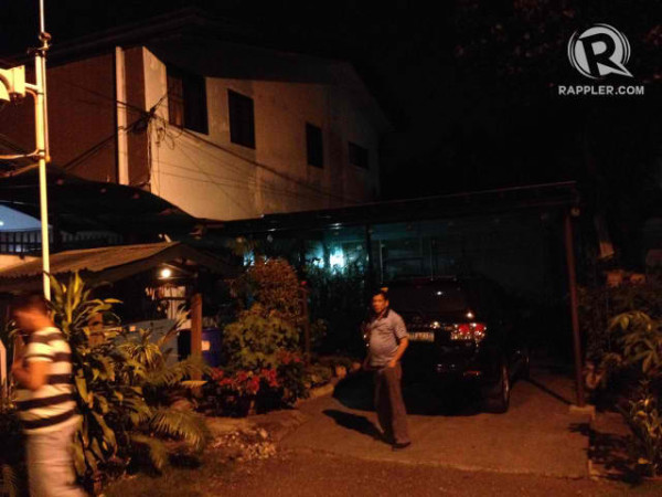 Duterte's house looks just like any other middle-class home in a Davao City subdivision. [Image from Rappler]