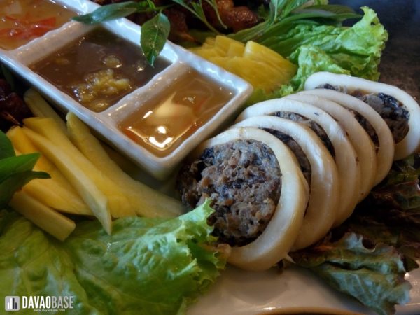 grilled stuffed squid in hanoi davao vietnamese bbq platter