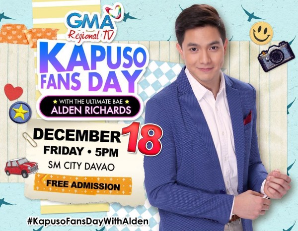 kapuso fans day alden richards december 18