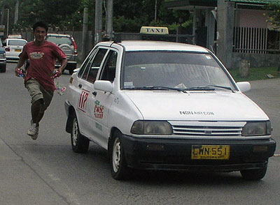 non aircon taxi davao in the '90s