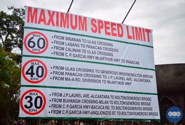 speed limit